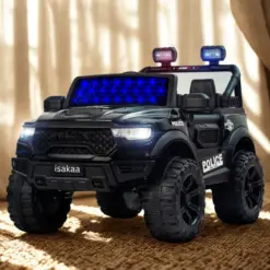 ISAKAA® RUN 4X4 Kids Jeep – Tata Harrier Style | 5 Motor Drive, Music Reactive Windshield + Mobile app control.