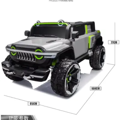 ride-on jeep for kids, thar jeep for kids, baby car, toy jeep truck, battery operated kids jeep, 2 seater kids car, kids thar with carrier, best kids jeep in India, kids car with app control, kids off-road jeep, premium kids car with warranty, ISAKAA ride-on jeep, heavy-duty toy jeep, jeep for 10-year-old, truck-style battery car for kids