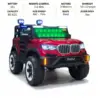 ISAKAA® WLP-34 BMW Kids Jeep | Premium Ride-On 4X4 with 5 Motors | Remote + App Control | Up to 75kg | For 6 Months to 8 Years | Bluetooth, Music, LED Lights