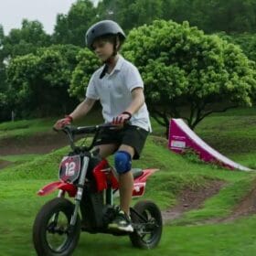 kids electric bike