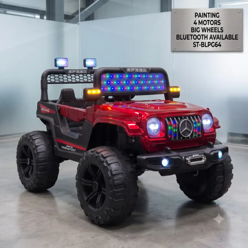 ISAKAA Pemium G63 4X4 Kids Car | Battery Operated Ride-On Jeep